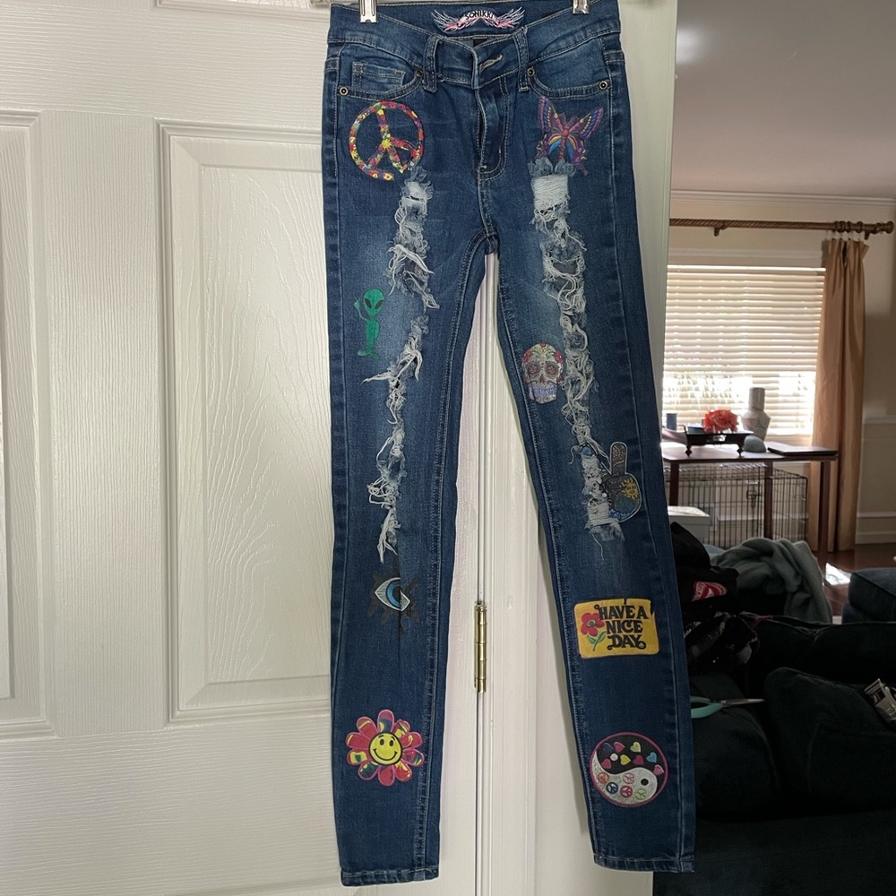 Kids skinny jeans